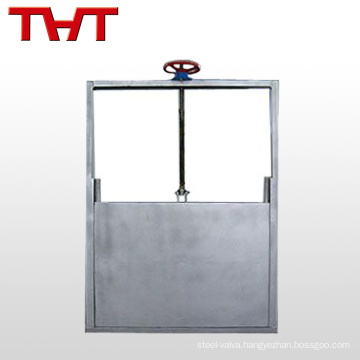Fabricated steel square penstock